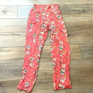 O’Neill floral pants women’s woven pant